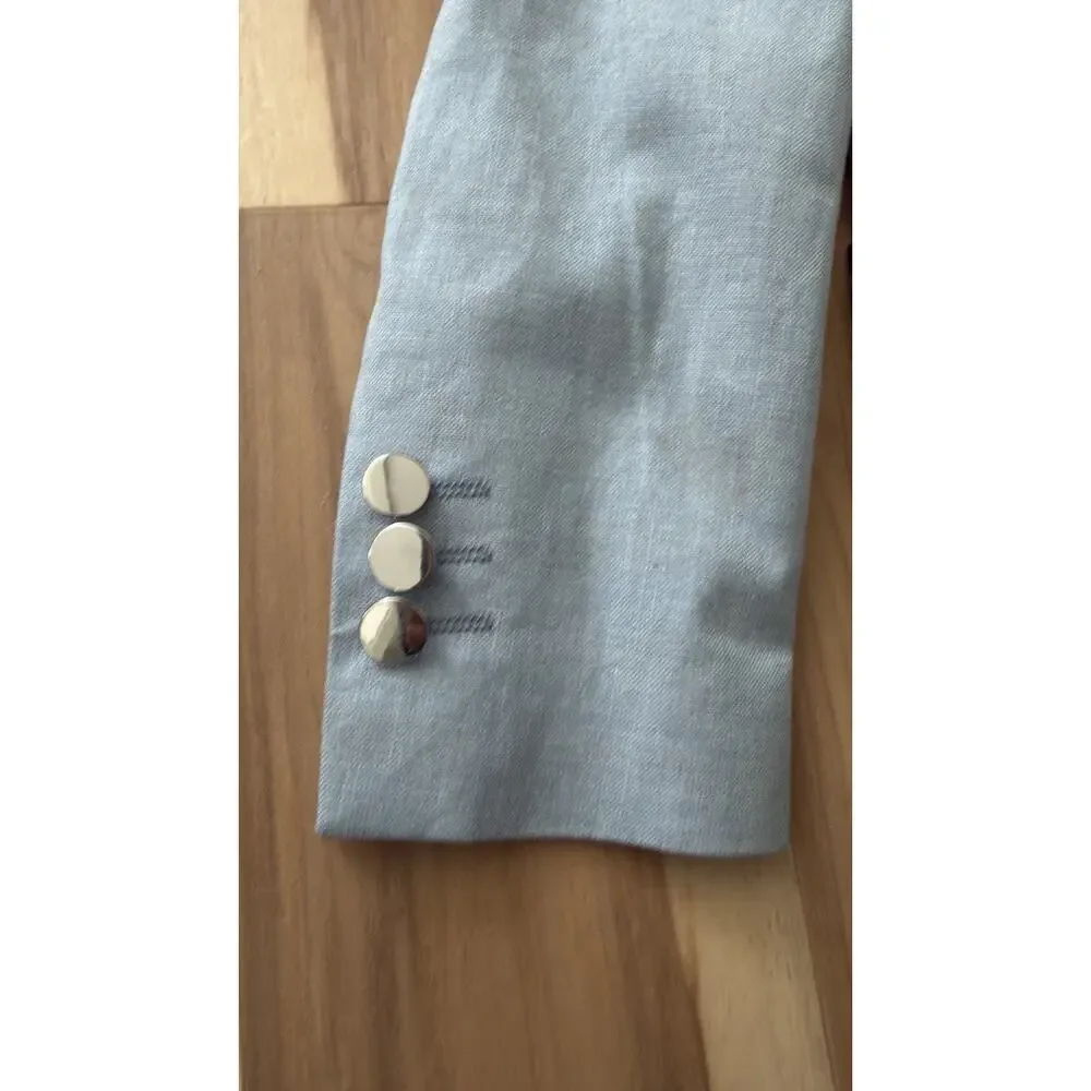 One Friday Disney Mickey Mouse & Pluto Boys Blazer Jacket Blue Sz 4-5Y Wedding